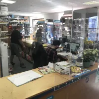 Ochranné stěny po montáži