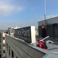 Check point. 
 <div class="gallery-item-img-tags">jednostranné panely | velkoplošná reklama</div>