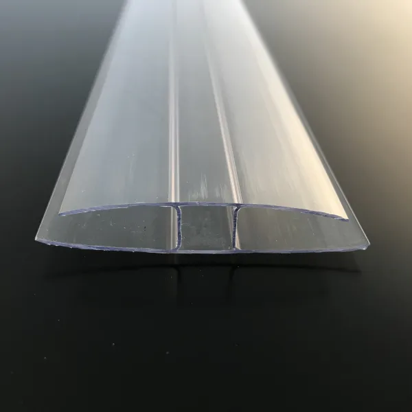 Spojovací polykarbonátový H profil - 4 mm